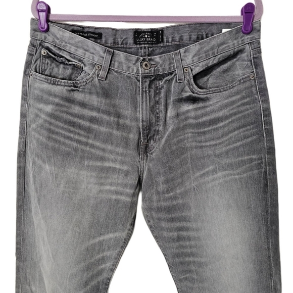 **SOLD** Lucky Brand Men's 363 Vintage Straight Gray Jeans - Picture 2 of 8